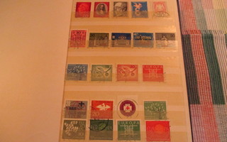 Postimerkkikansio Saksa postimerkkejä 610 kpl.
