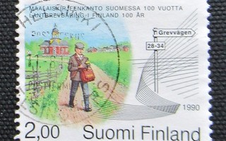 1990 o  Maalaiskirjeenkanto Suomessa 100 v.