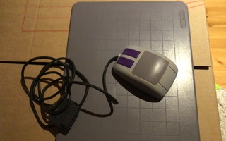 Nintendo snes mouse and pad