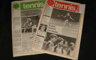 TENNIS - Lehti vuodelta 1981 ja 1982 Suomen Tennisliitto