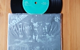 Bastards – Maailma Palaa Ja Kuolee ep ps 1982 Punk