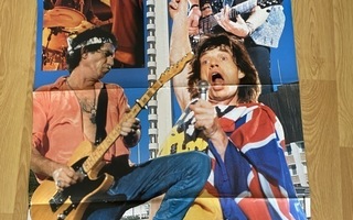 Rolling Stones juliste ja tarra