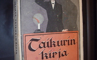Ilmari Jäämaa : Taikurin kirja ( 2 p. 1921 ) Sis. postikulun