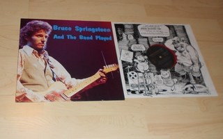 Bruce Springsteen :LP And the band played (Red vinyl 1990)