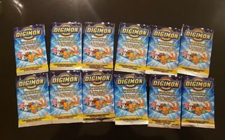 Digimon Animated Series 1 - 12 pack lot sealed!