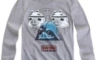 Pitkähihainen paita Angry Birds Star Wars koko 104 UUSI