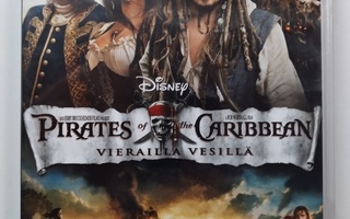 Pirates of Caribbean, Vierailla vesillä - DVD