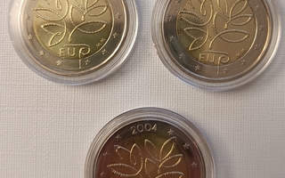 Risuraha  3 x 2 Euro 2004 EU.