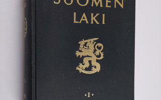 Suomen laki 1981 osa 1