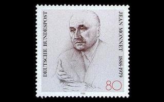 Saksa 1372 ** Jean Monnet, poliitikko (1988)
