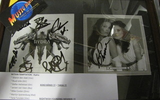 WITHIN TEMPTATION HYDRA CD BÄNDIN NIMMAREILLA+TURUNEN TARJA