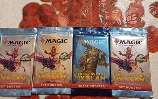 Magic the gathering korttit 4 kpl boosters.