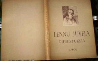 Lennu Juvela : Piirustuksia ( 1 p. 1947 ) Sis.postikulut