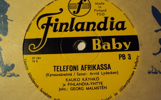 78/10 Telefoni Afrikassa/Astupa polle