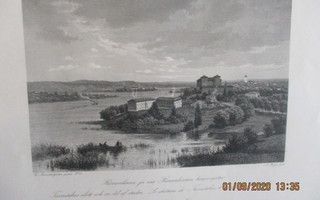 Hämeenlinna ja osa Hämeenlinnan kaupungista. 1872