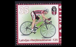 Latvia 814 ** Pyöräily 125v (2011)