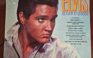 Elvis Return To Sender Vinyyli LP