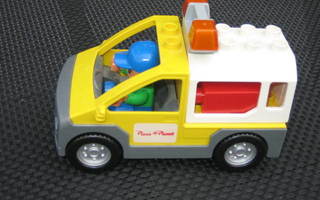 Lego duplo Pizza Truck. Tre