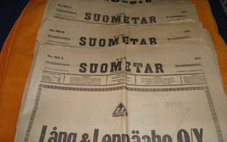 Uusi Suometar 50-vuotisnumero vuodelta 1918 /31.12