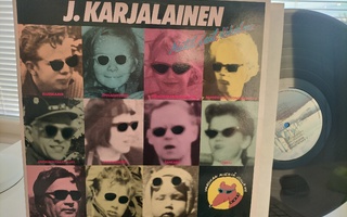 J.KARJALAINEN & MUSTAT LASIT, Kokoelma, LP -83 HIENO KUNTO !