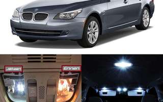 "BMW M5 (E60/E61) Sisätilan LED -muutossarja 6000K ; x21