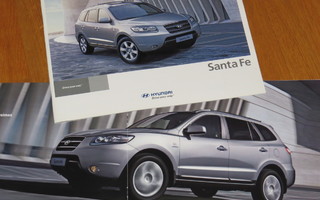 2007 Hyundai Santa Fe esite - 28 siv  - KUIN UUSI - suom