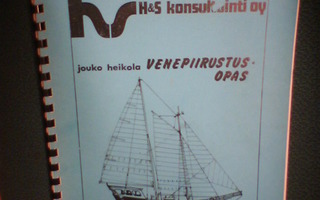 Jouko Heikola VENEENPIIRUSTUSOPAS ( 2 p. 1992 ) Sis.pk:t