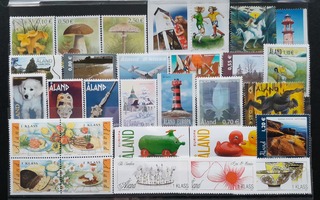 ÅLAND / AHVENANMAA postimerkkejä EURO * 30 kpl