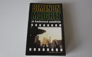 Simeon: Maigret ja kadonnut asiakirja; p. 1990; 2.p