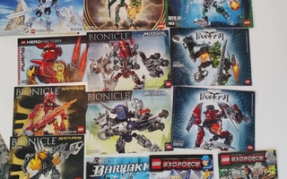 Lego Bionicle ohjeita 16kpl