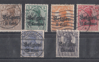 REICH Miehitys Belgiassa 1914-1918 wanhaa