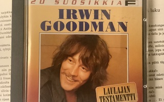 Irwin Goodman - 20 suosikkia: Laulajan testamentti (CD)