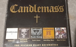 CANDLEMASS nuclear blast recordings 5 cd box