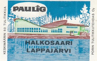 Lappajärvi,. Halkosaari. Paulig   b354