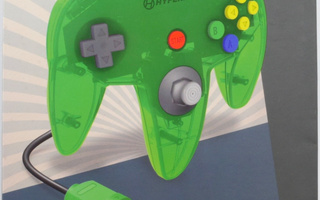 Captain Premium Controller For N64 (Lime Green)