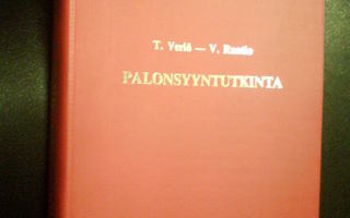 Veriö - Rantio  PALONSYYNTUTKINTA (1 p. 1984) Sis.pk:t