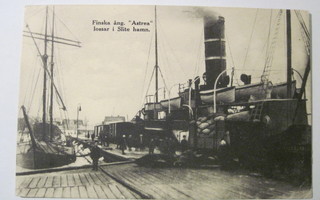 VANHA Postikortti Laiva Astrea 1912