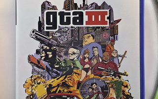 GTA Grand Theft Auto III PS2 (Käytetty)