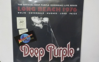 DEEP PURPLE - LONG BEACH 1976... EX+/M- 3LP