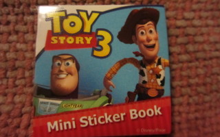 Toy Story 3 Mini Sticker Book / Tarrakirja / Tarrat