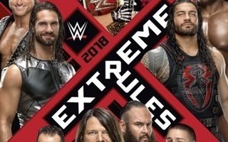 WWE Extreme Rules 2018 dvd