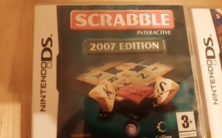 Nintendo DS Scrabble 2007 Edition CIB