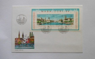 SVEITSI Mi Block 24 postimerkkinäyttely kuori