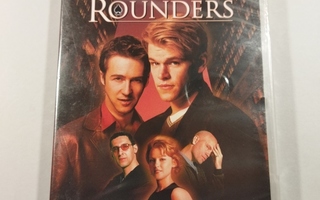 (SL) UUSI! DVD) Rounders - Ässä Hihassa (1998) Matt Damon