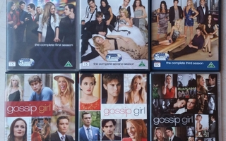 Gossip Girl koko sarja1-6 -DVD