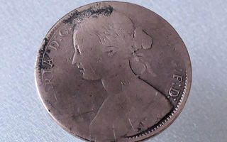 1864 Great Britain Penny - 1864 Iso-Britannia 1 Penni