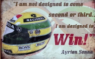 Kyltti Ayrton Senna