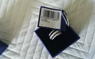 Swarovski Exact ring, white rhodium plated, koko 55= 16mm
