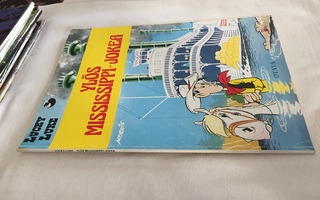 LUCKY LUKE YLÖS MISSISSIPPI-JOKEA HYVÄ