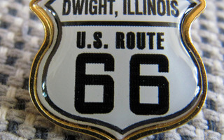 Route 66 pinssi, Dwight, IL